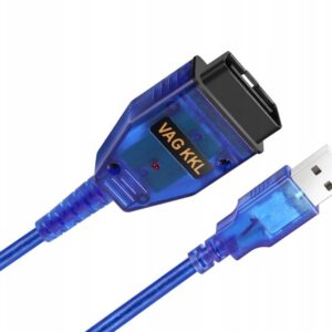 DIAGNOSTIC INTERFACE KKL VAG VW AUDI SKODA + CD FT232RL