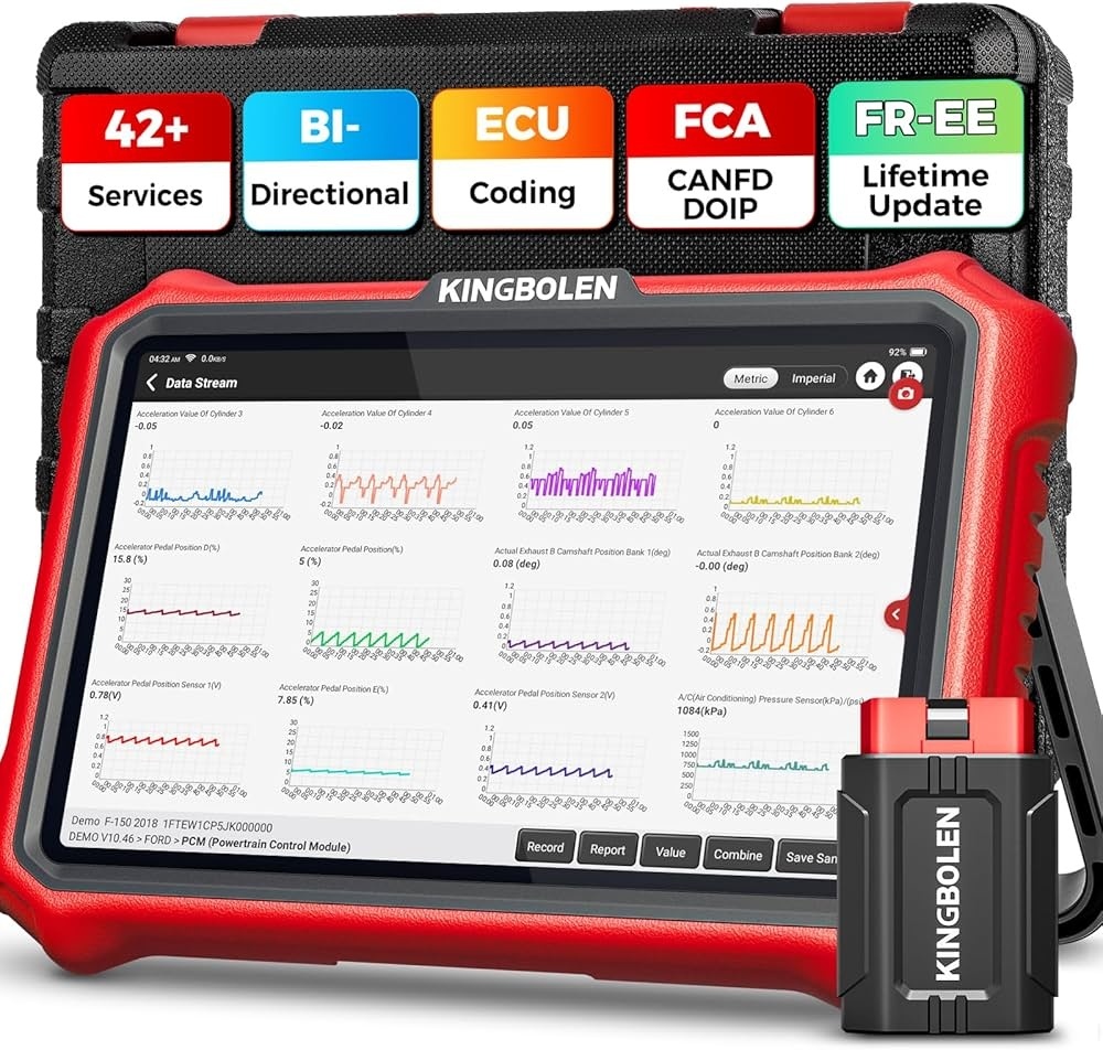 KINGBOLEN K8 PRO UNIVERSALDIAGNOSETESTER VOLL NEU
