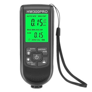 GAUGE TESTER LCD PAINT THICKNESS SENSOR HW-300PRO V2