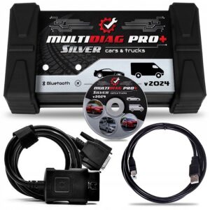 MULTIDIAG PRO+ SILVER 2025 TESTER DIAGNOSTIC INTERFACE OBD 2 SCANNER J.PL