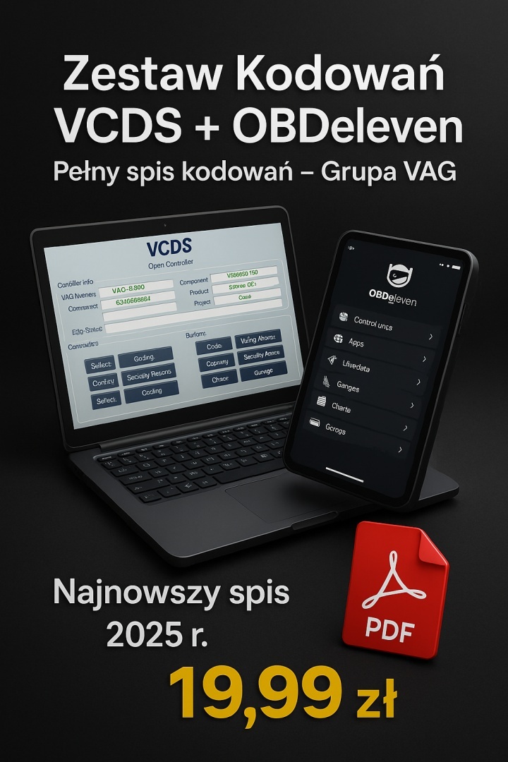 OBD11 + VCDs Encoding List – Latest Version 2025 PDF + Graphics (E-Book)