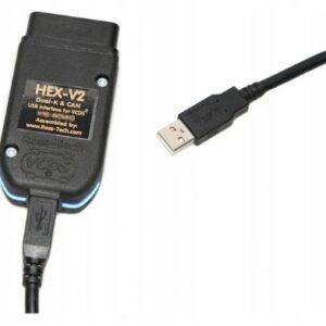 Ross-Tech HEX-V2 + VCDs Pro without Vin limits + case