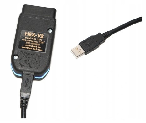 Ross-Tech HEX-V2 + VCDs Pro without Vin limits + case