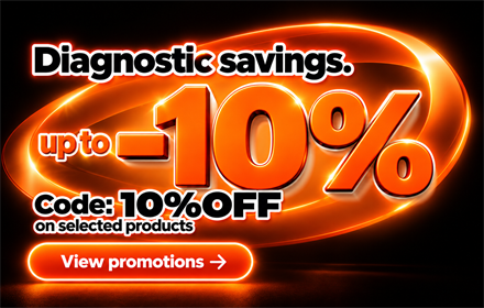 -10% ON DIAGNOSTICS