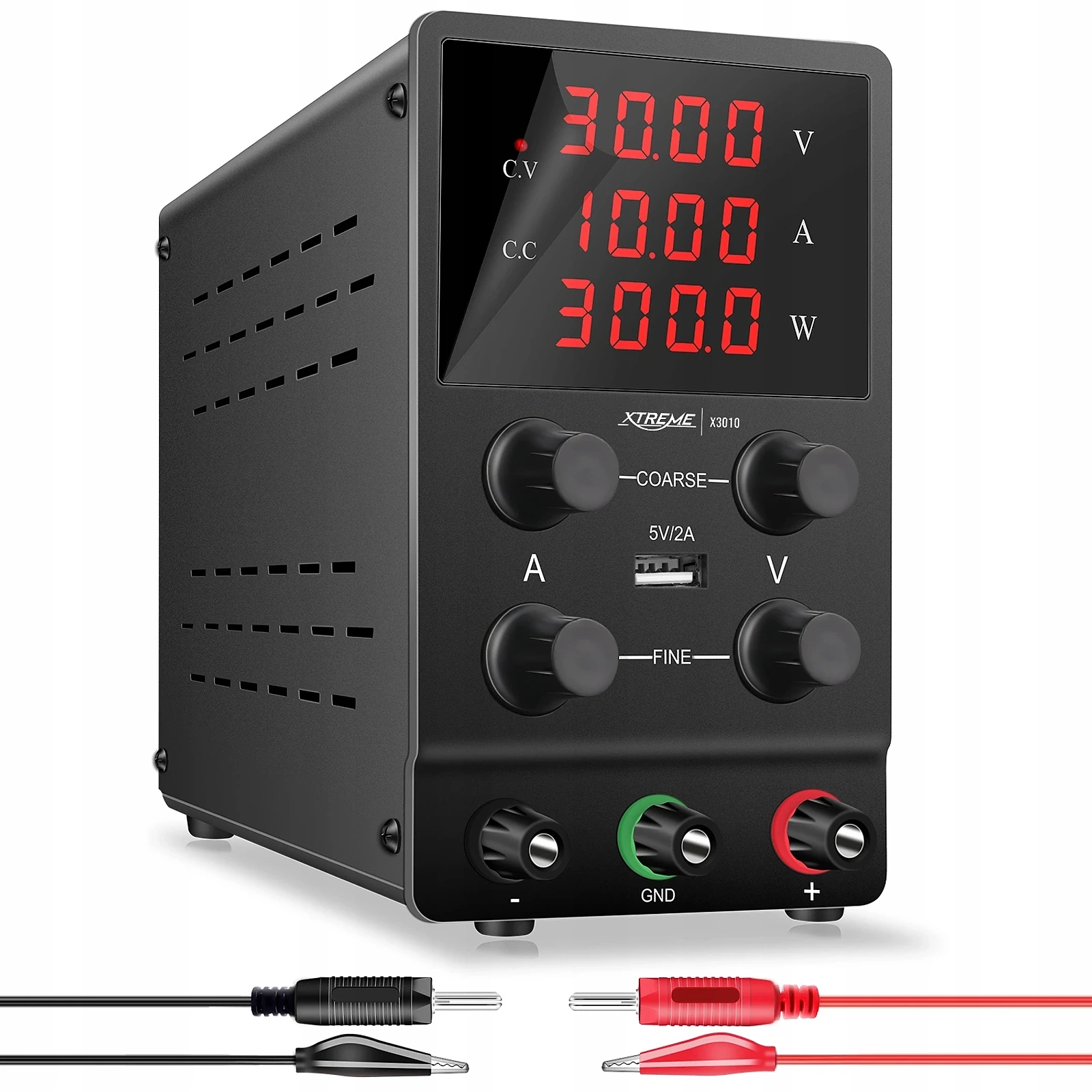 Zasilacz Laboratoryjny 30v 10a Regulowany Serviceowy Precyzyjny USB 5v